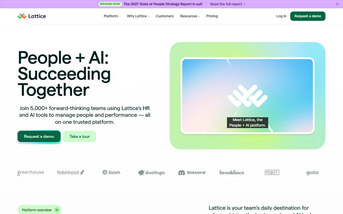 Lattice homepage