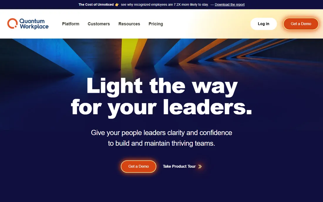 Quantum Workplace homepage