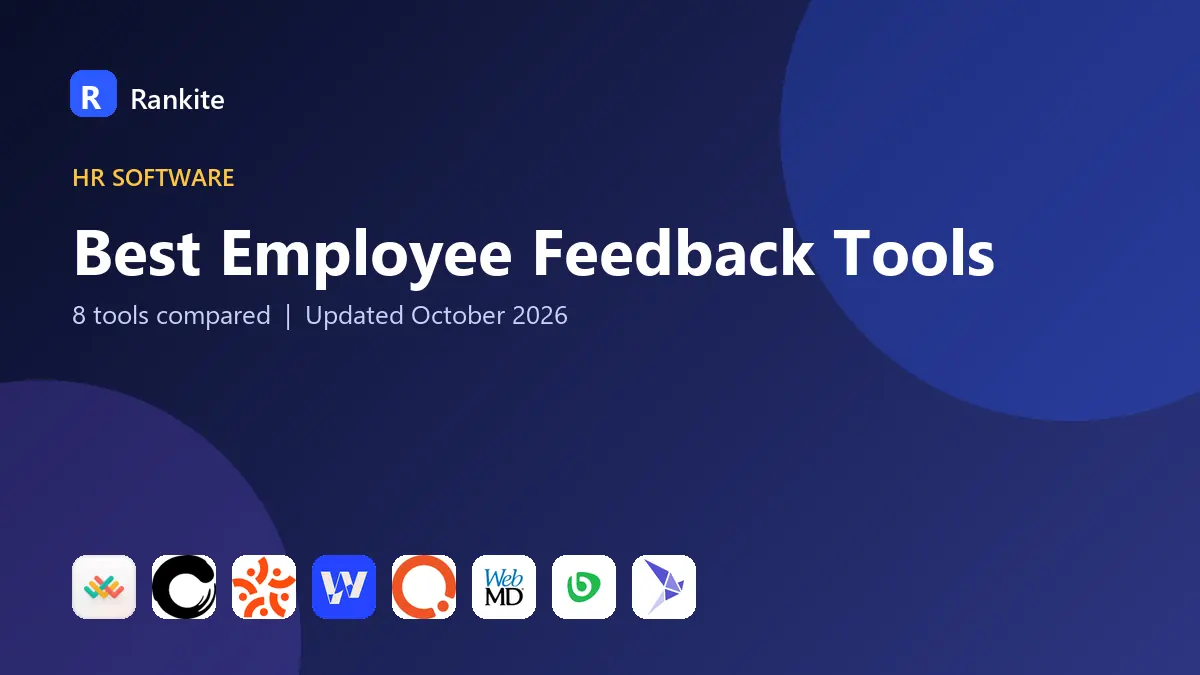 Best Employee Feedback Tools in 2026: 8 Compared