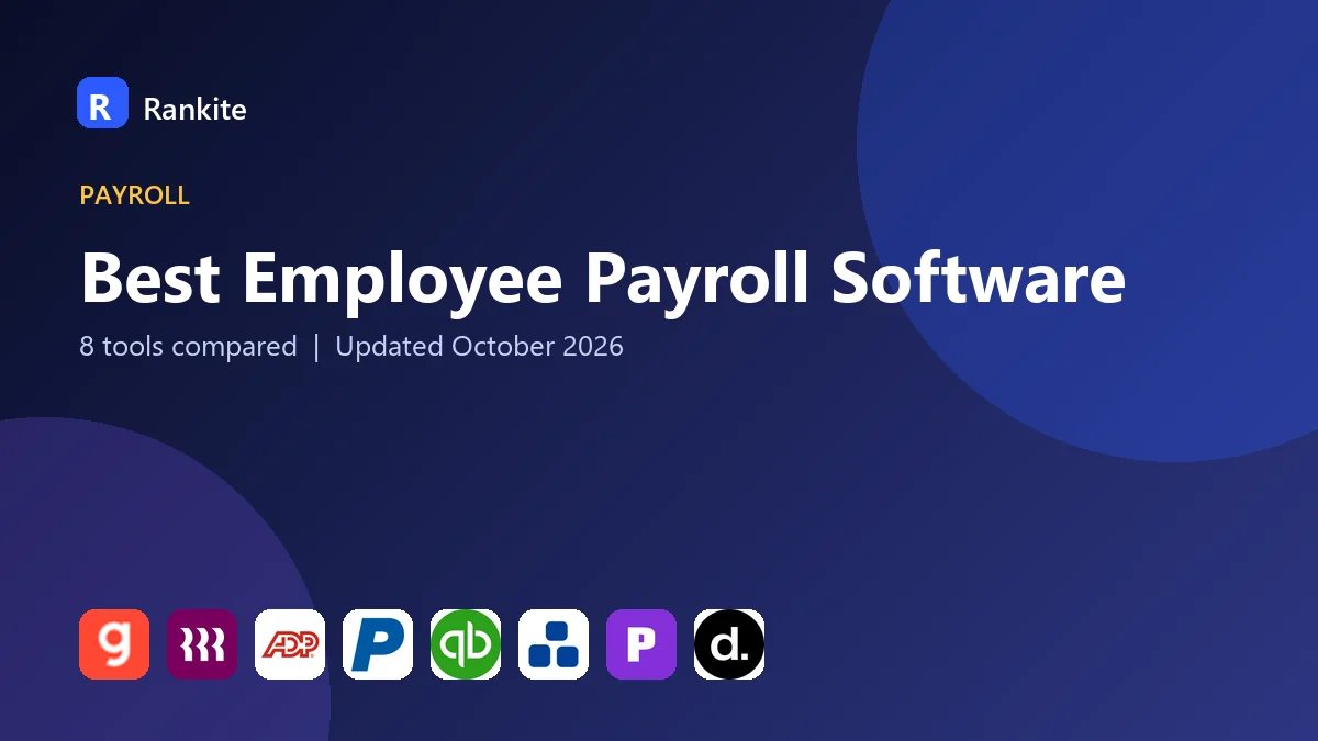 Best Employee Payroll Software in 2026: 8 Tools Compared