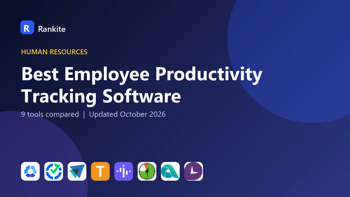 Best Employee Productivity Tracking Software in 2026: 9 Tools Compared