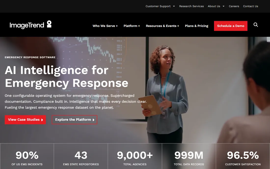 ImageTrend homepage