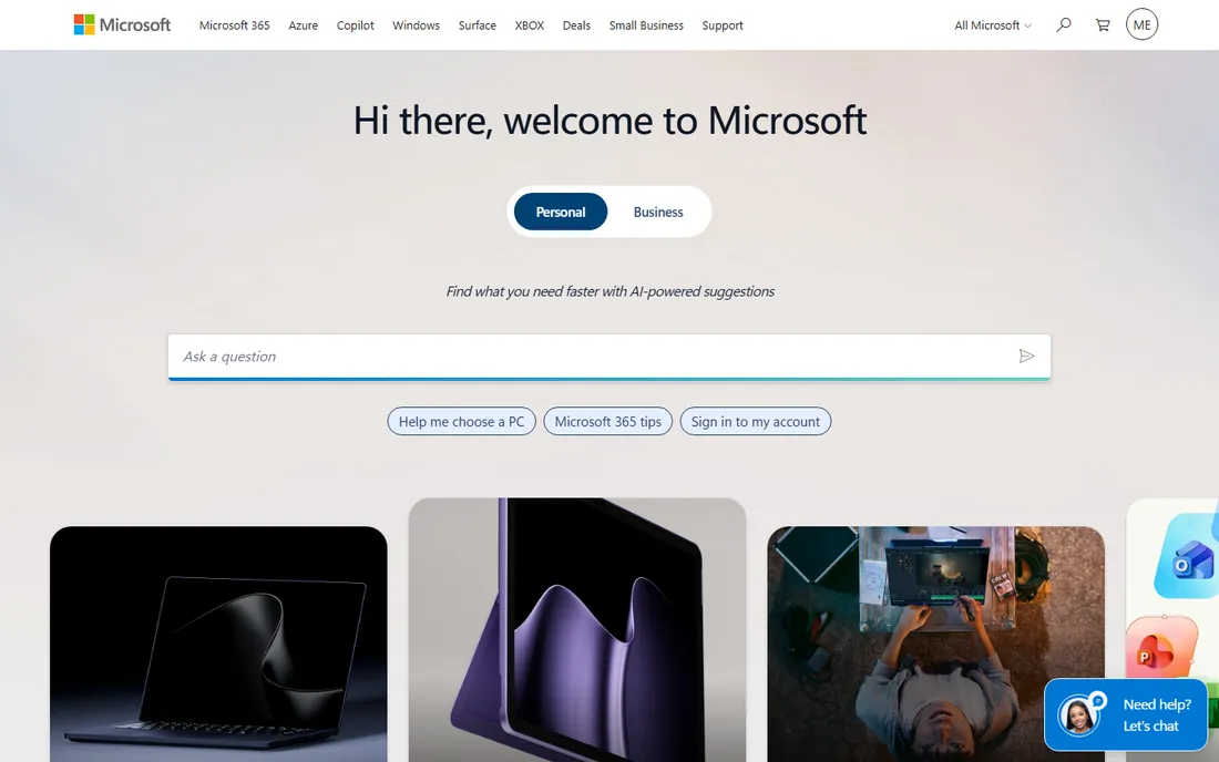Microsoft Intune homepage
