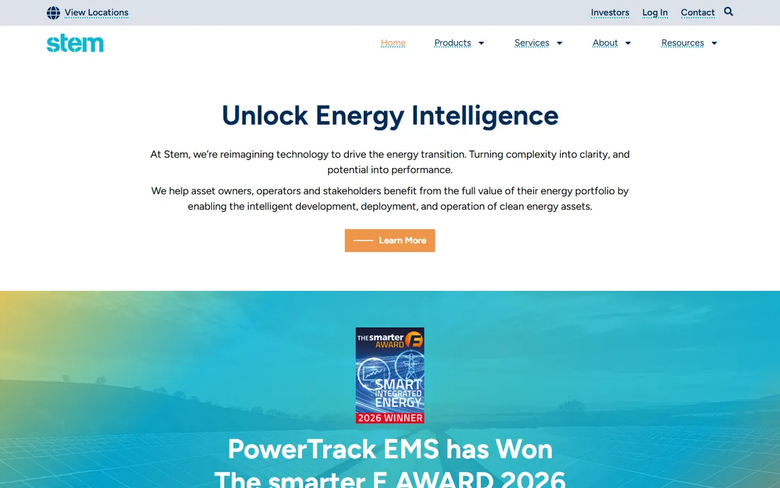 Stem homepage