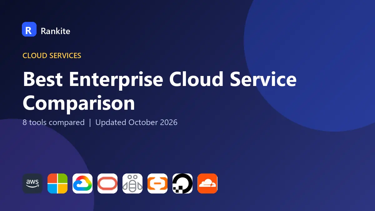 Best Enterprise Cloud Service Comparison in 2026: 8 Tools Compared