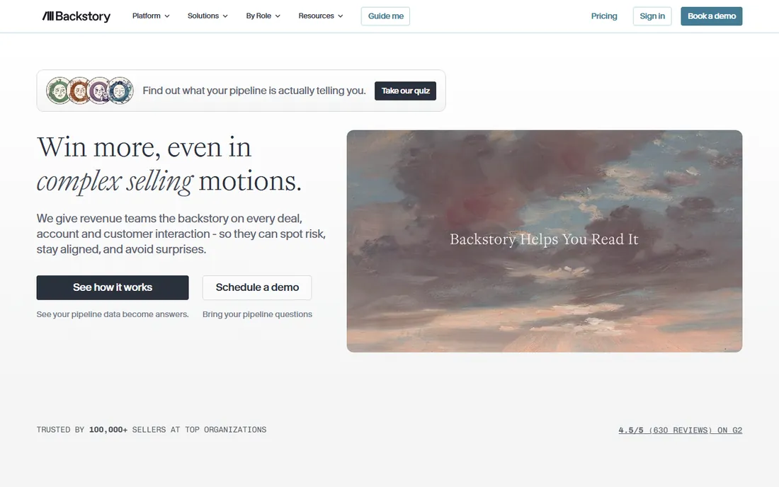 People.ai homepage