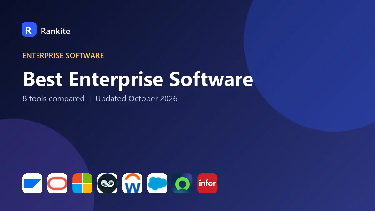 Best Enterprise Software in 2026: 8 Platforms Compared