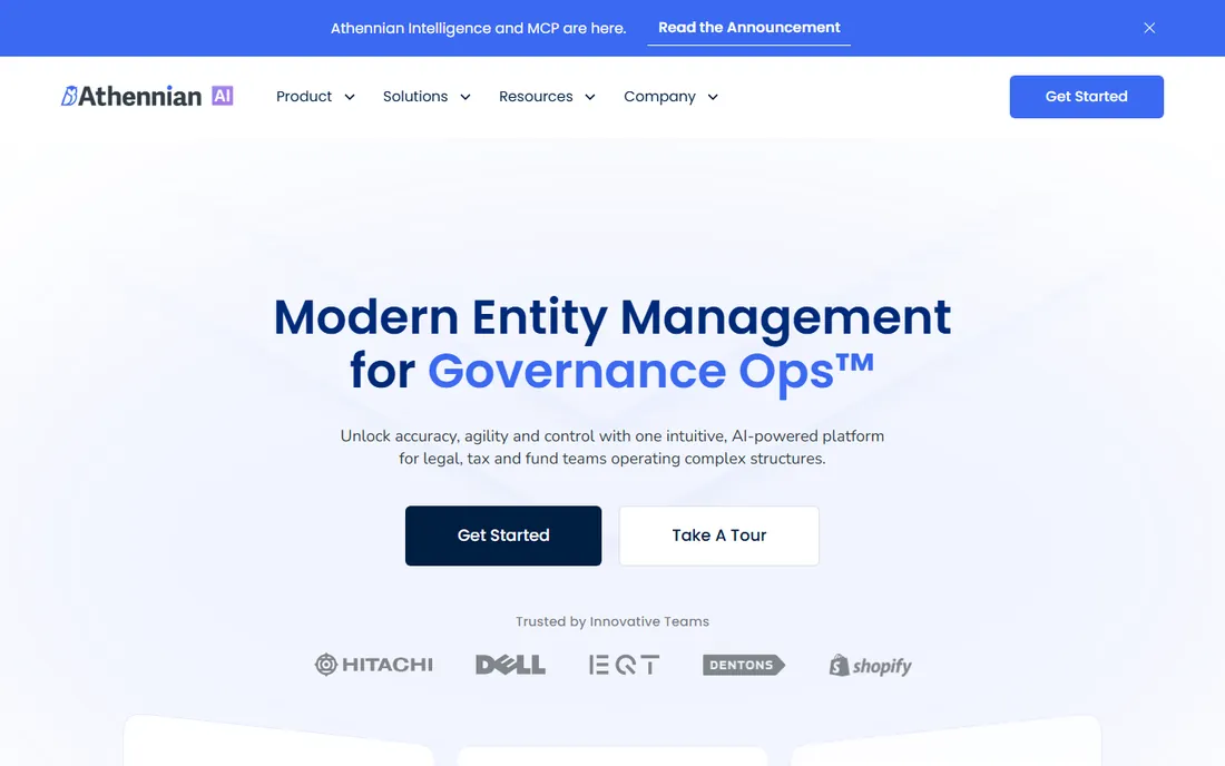 Athennian homepage