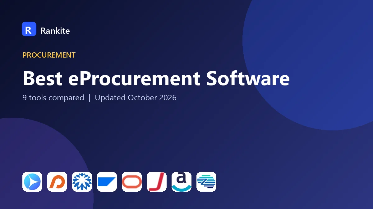 Best eProcurement Software in 2026: 9 Tools Compared