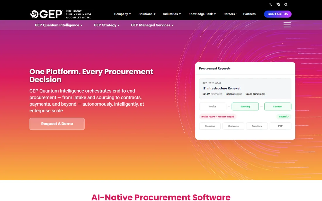 GEP SMART homepage