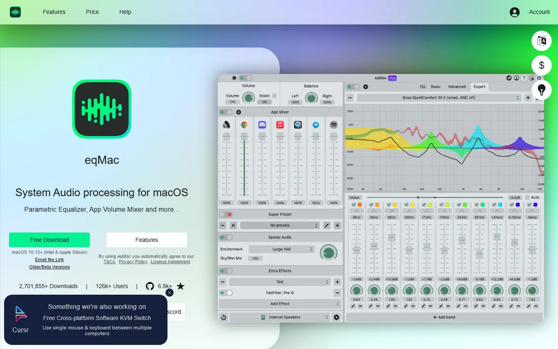 eqMac homepage