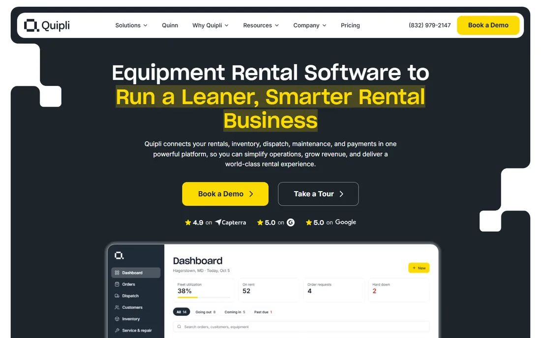 Quipli homepage
