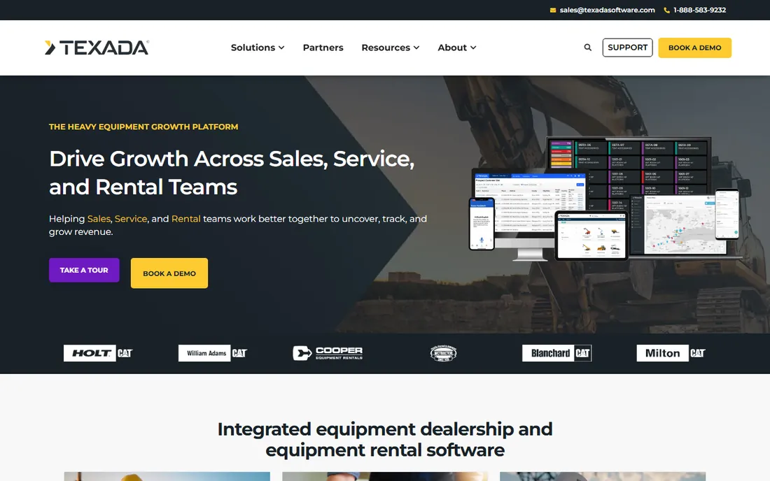 Texada homepage