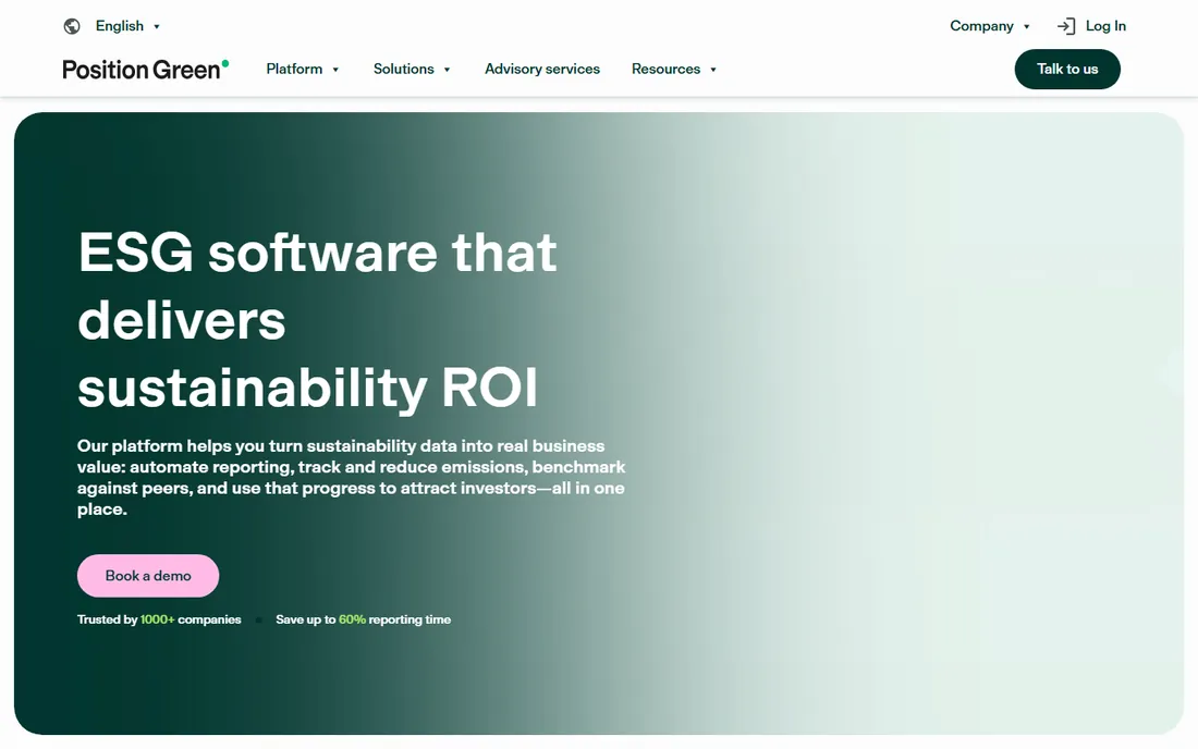 Position Green homepage