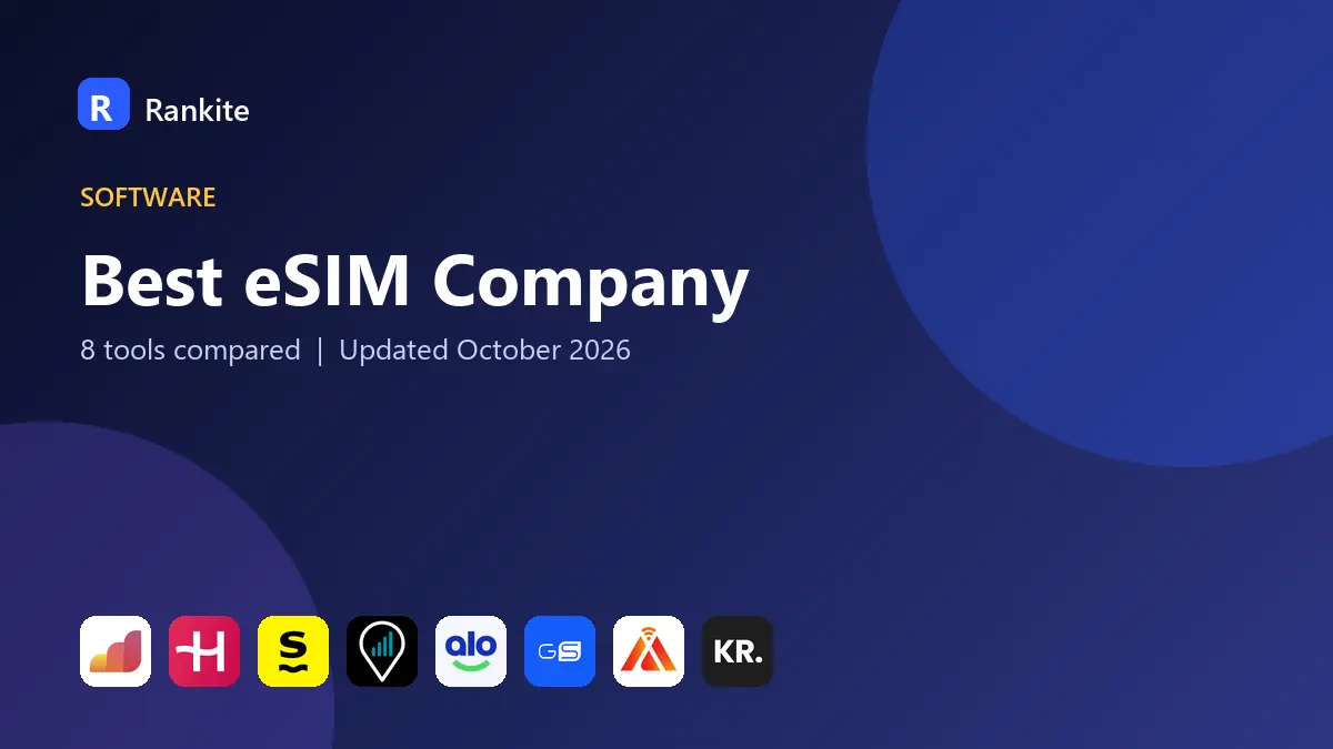 Best eSIM Company in 2026: 8 Companies Compared