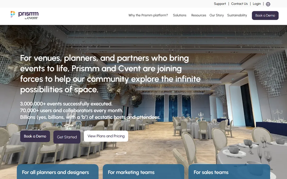 Prismm homepage