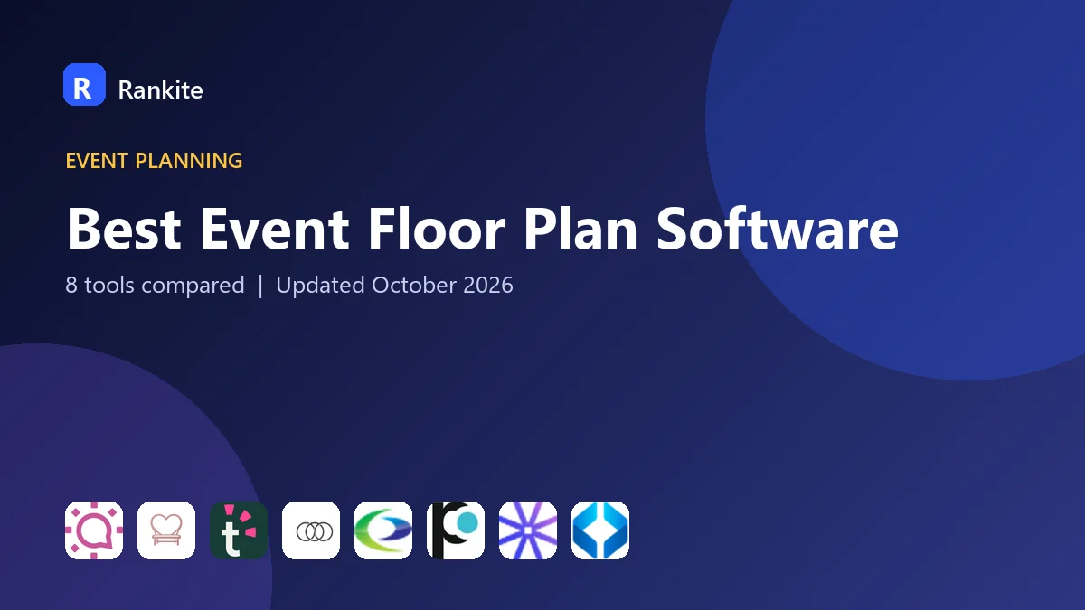 Best Event Floor Plan Software in 2026: 8 Tools Compared