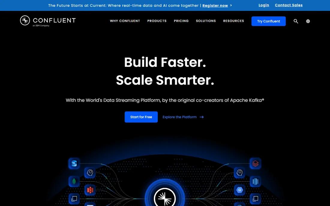 Confluent homepage