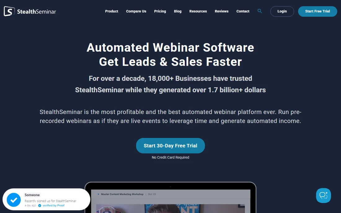 StealthSeminar homepage