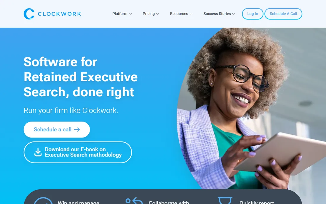 Clockwork homepage