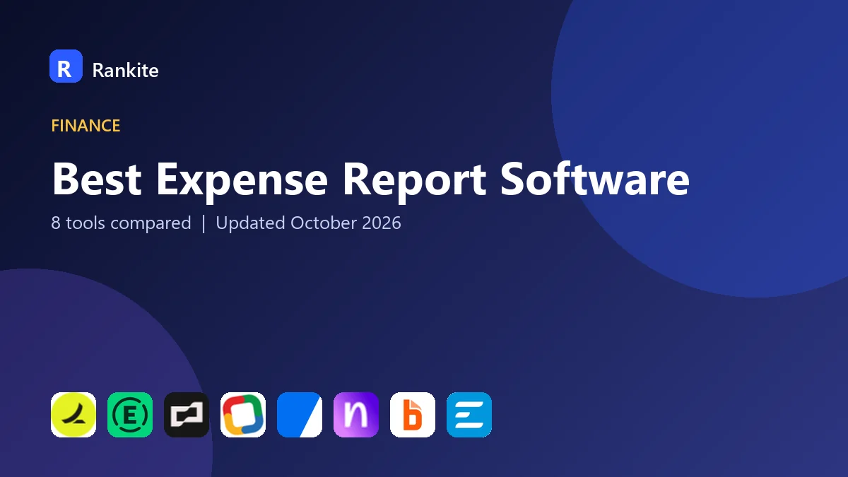 Best Expense Report Software in 2026: 8 Tools Compared