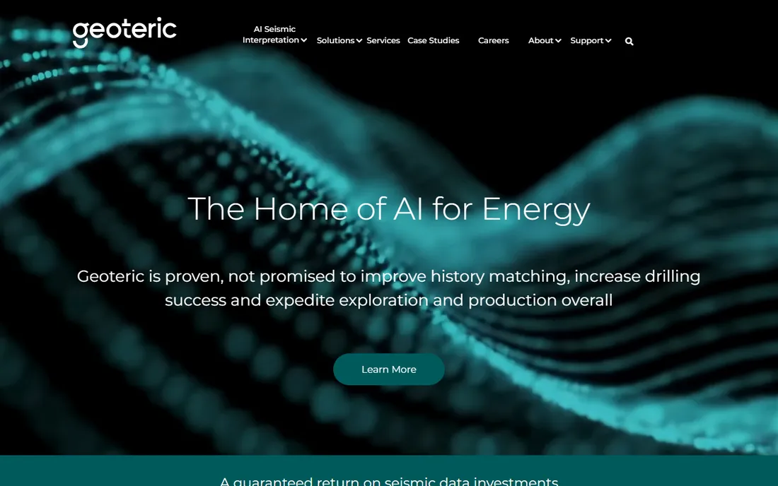 Geoteric homepage