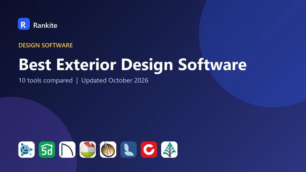 Best Exterior Design Software in 2026: 10 Tools Compared