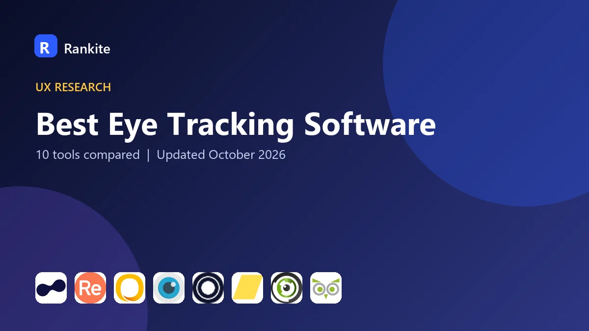 Best Eye Tracking Software in 2026: 10 Tools Compared