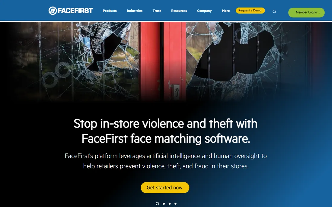 FaceFirst homepage