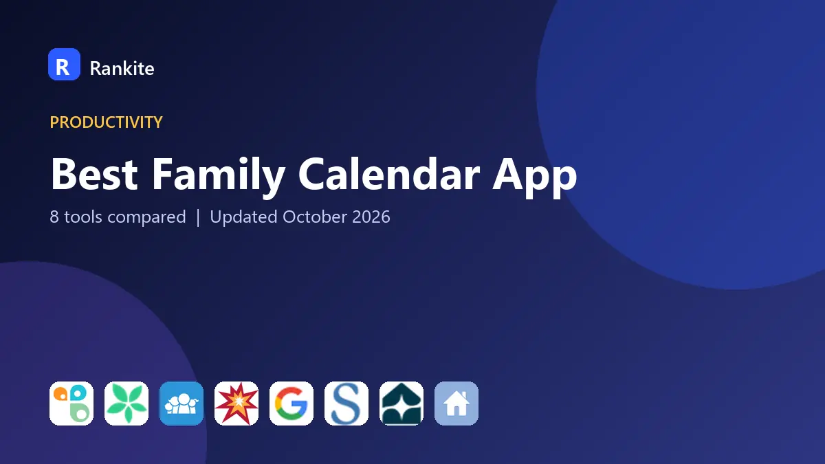 Best Family Calendar App in 2026: 8 Tools Compared