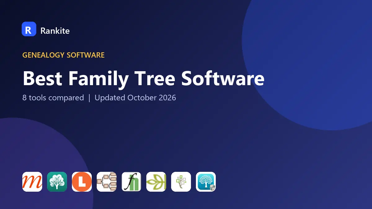 Best Family Tree Software in 2026: 8 Tools Compared