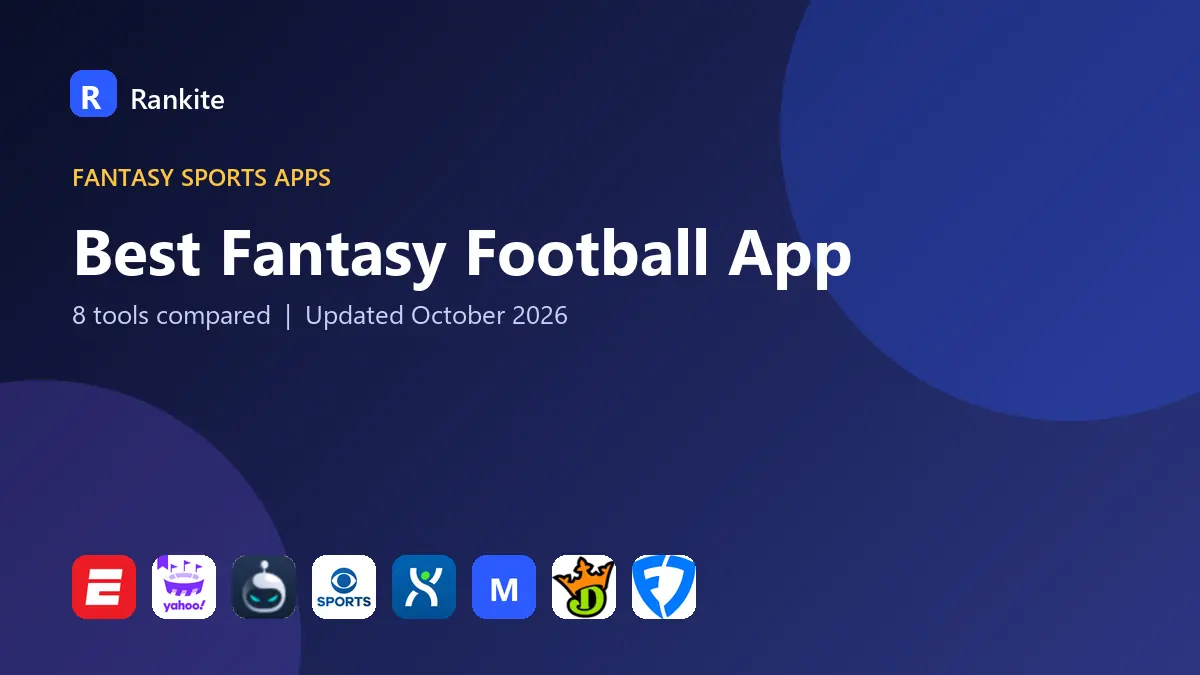Best Fantasy Football App in 2026: 8 Apps Compared
