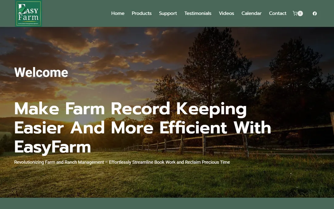 EasyFarm homepage