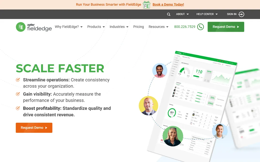 FieldEdge homepage