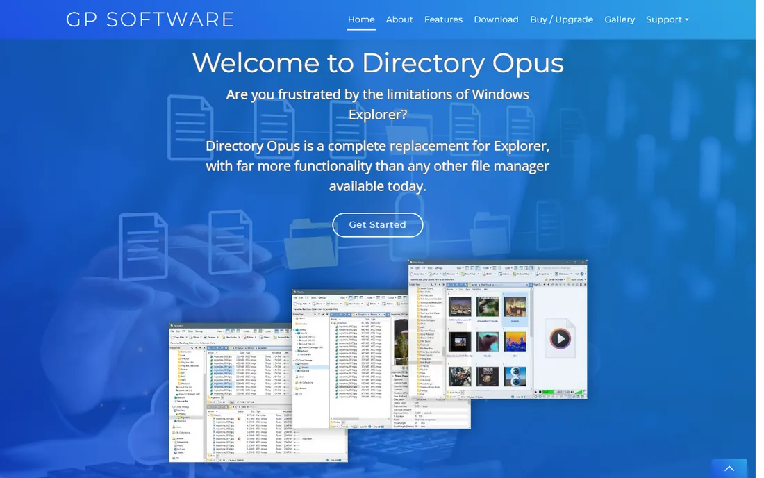 Directory Opus homepage