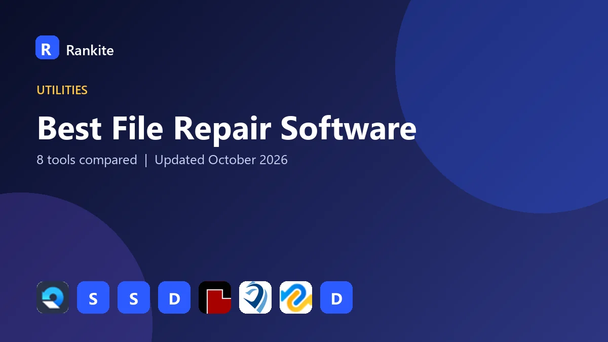 Best File Repair Software in 2026: 8 Tools Compared