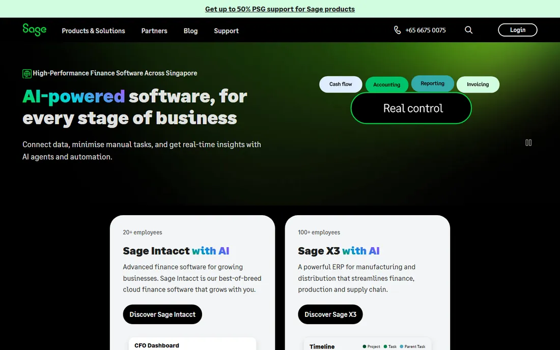 Sage homepage