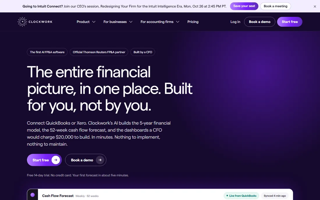 Clockwork homepage