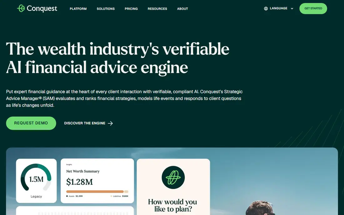 Conquest Planning homepage