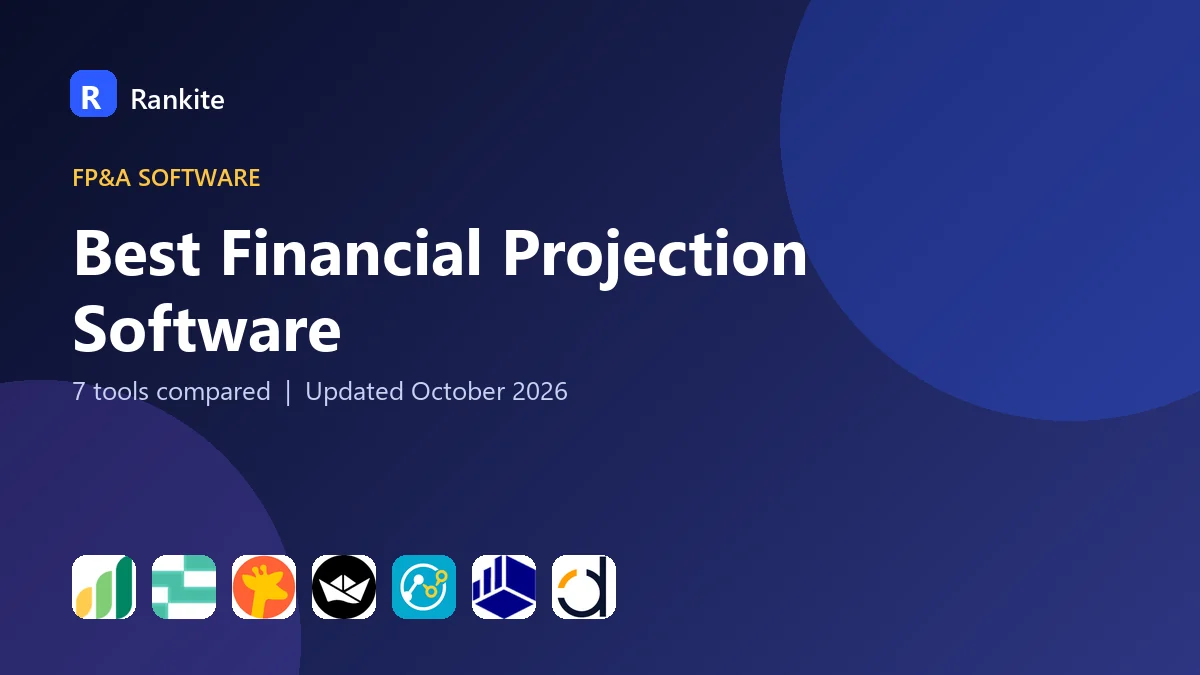 Best Financial Projection Software in 2026: 7 Tools Compared