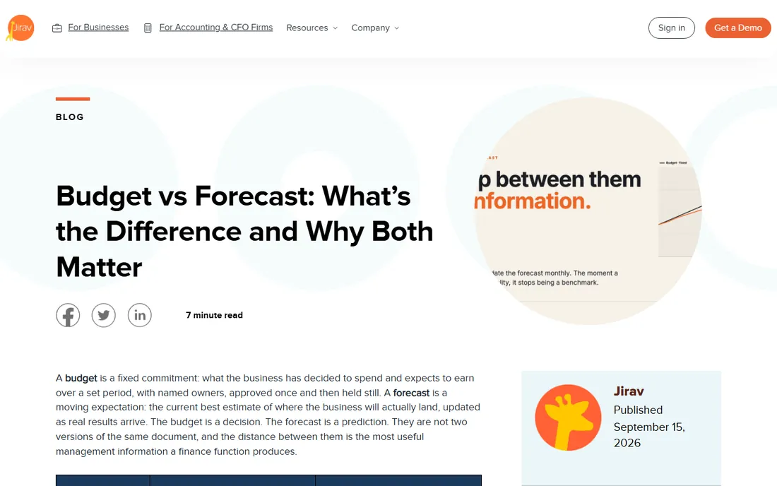 Jirav homepage