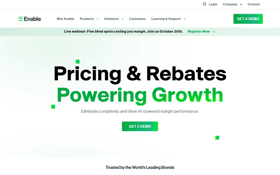 Enable homepage