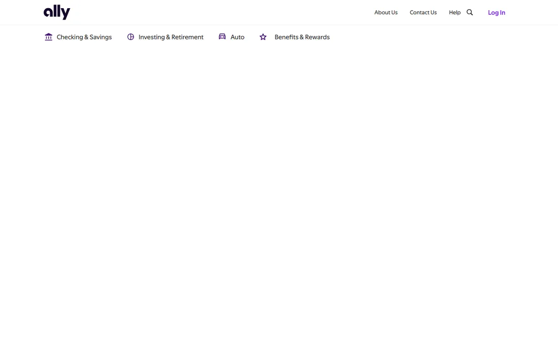Ally homepage