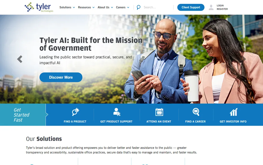 Tyler CAD homepage