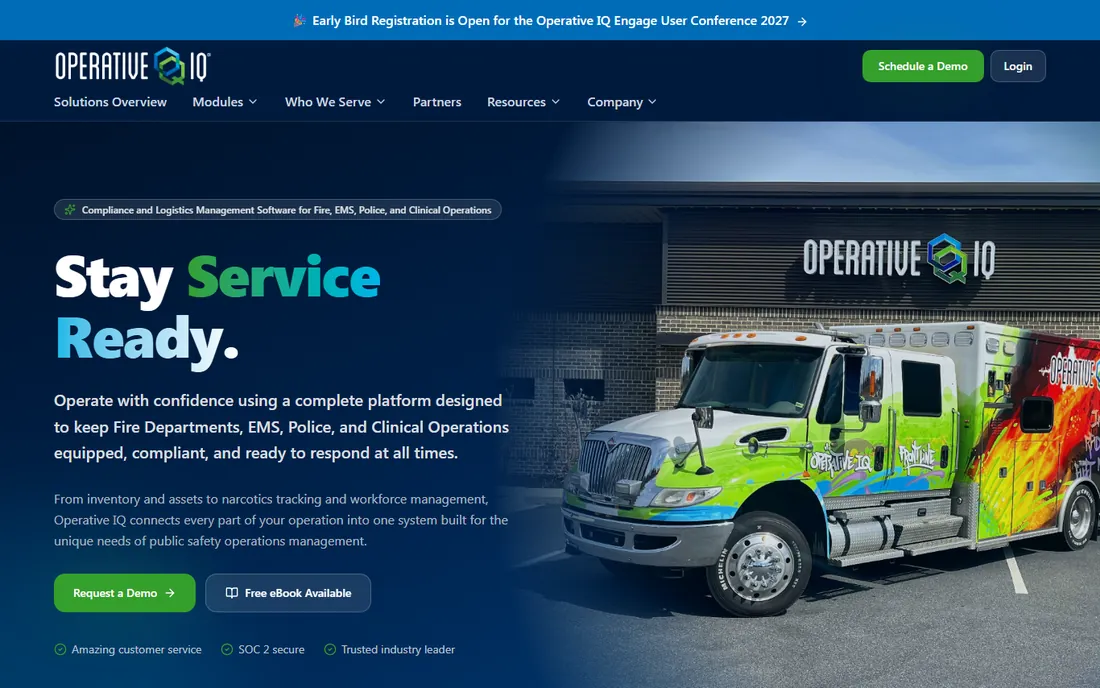 Operative IQ homepage