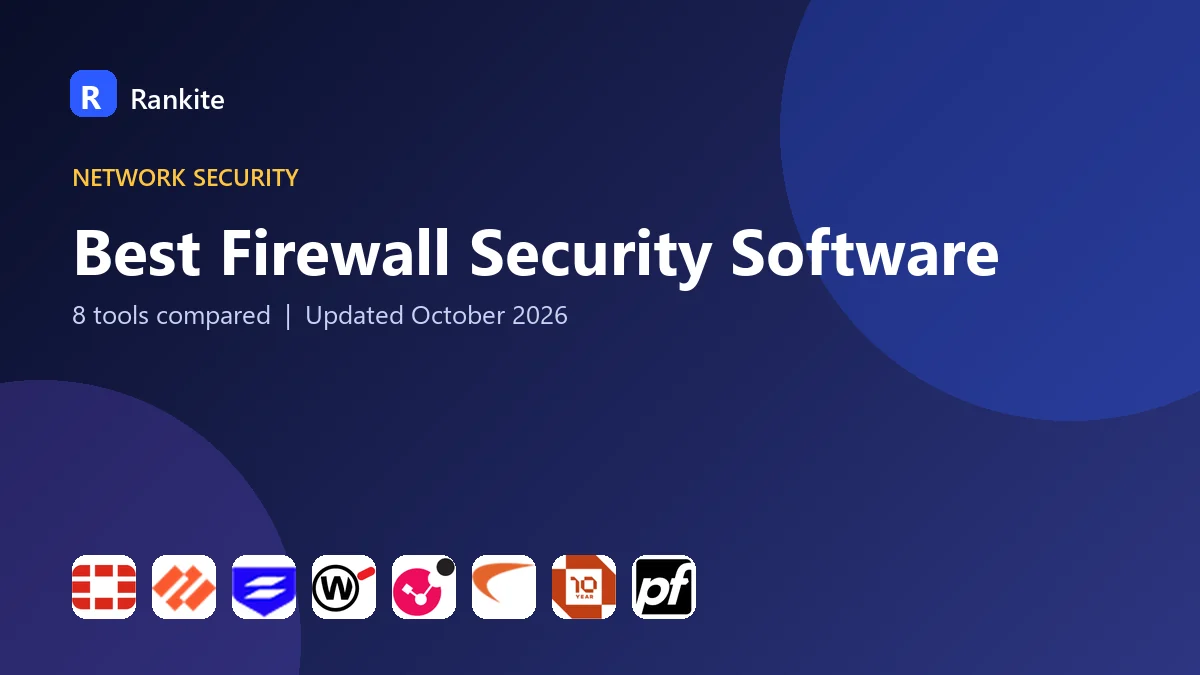 Best Firewall Security Software: 8 Tools Compared