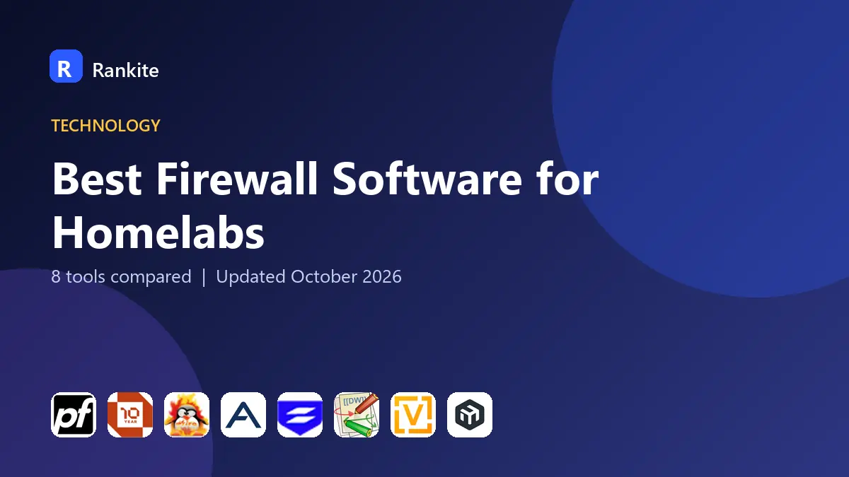 Best Firewall Software for Homelabs in 2026: 8 Options Compared