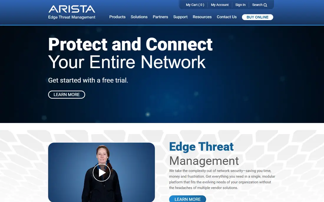 Untangle NG Firewall homepage