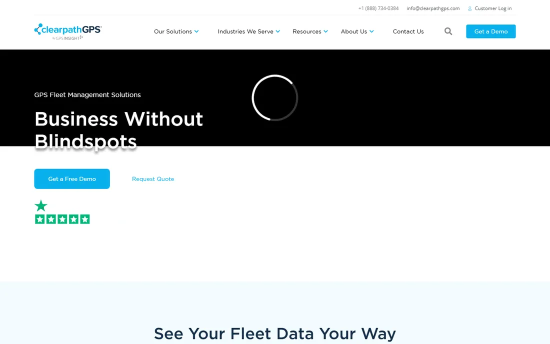 ClearPathGPS homepage