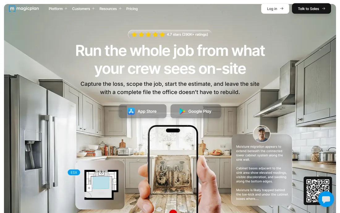 MagicPlan homepage